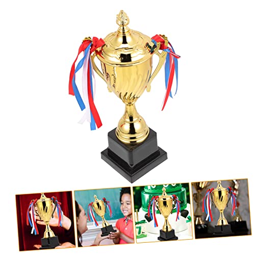 BESTonZON Decoração Esportiva Troféu De Vôlei Troféus De Futebol Para Crianças Vencedores De Esporte
