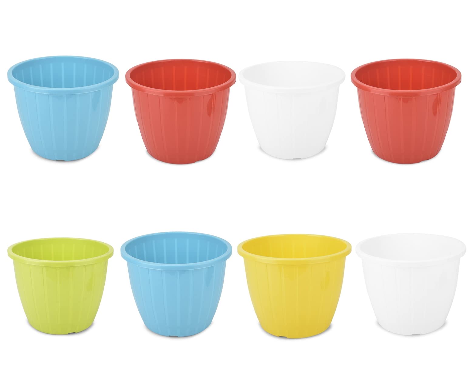 See full amazon price history chart for Go Hooked Plastic Duro Flower Pot for Gardening, Indoor/Outdoor Planter (Multicolor) (10 INCH)(Pack of 8) Go Hooked Plastic Duro Flower Pot for Gardening, Indoor/Outdoor Planter (Multicolor) (10 INCH)(Pack of 8) (B09QSZ2RP4) Amazon Price History, Amazon Price Tracker