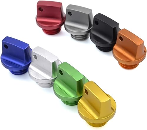 Miniatura 3 de MRMALL Engine Oil Filler Cap Compatible With Kawasaki Z900 Z650 Z800 Z1000 Z1000SX ER6N ER4F NINJA 250SL VN650 Crankcase Cap Oil Filler Screw Cover
