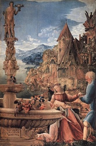 Tableaux sur toile Albrecht Altdorfer poster moderne reproduction 60x90cm