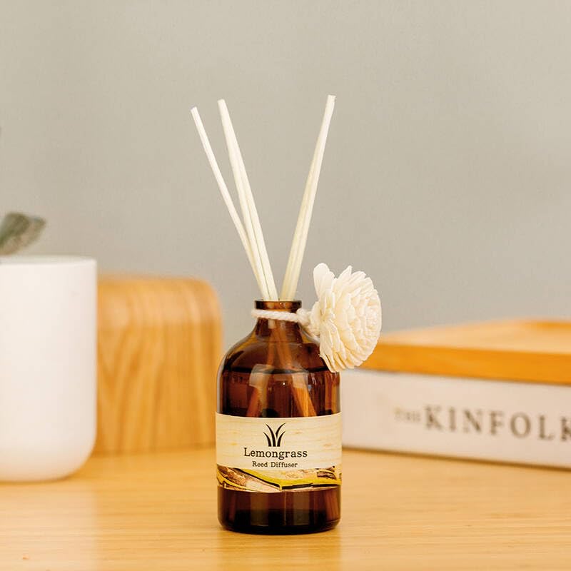 100 Palitos para Difusor de Aroma 25 cm Rattán Natural miniatura 4