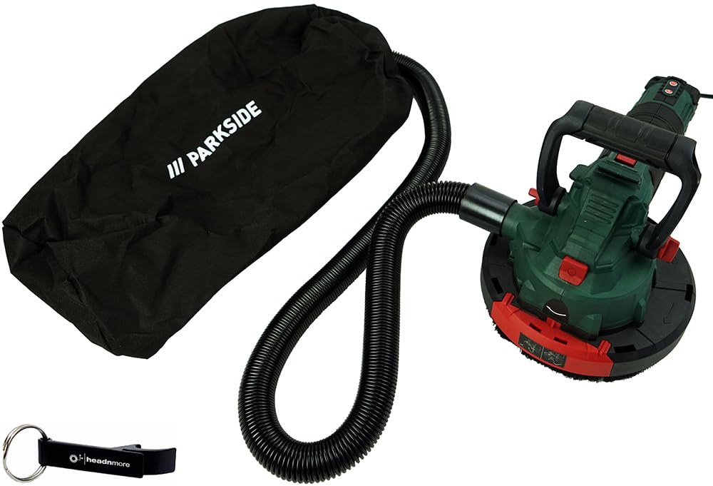HEADNMORE® Bundle - PARKSIDE® Wandschleifer Bodenbearbeitungssystem PWBS 180 +Schlüsselanhänger