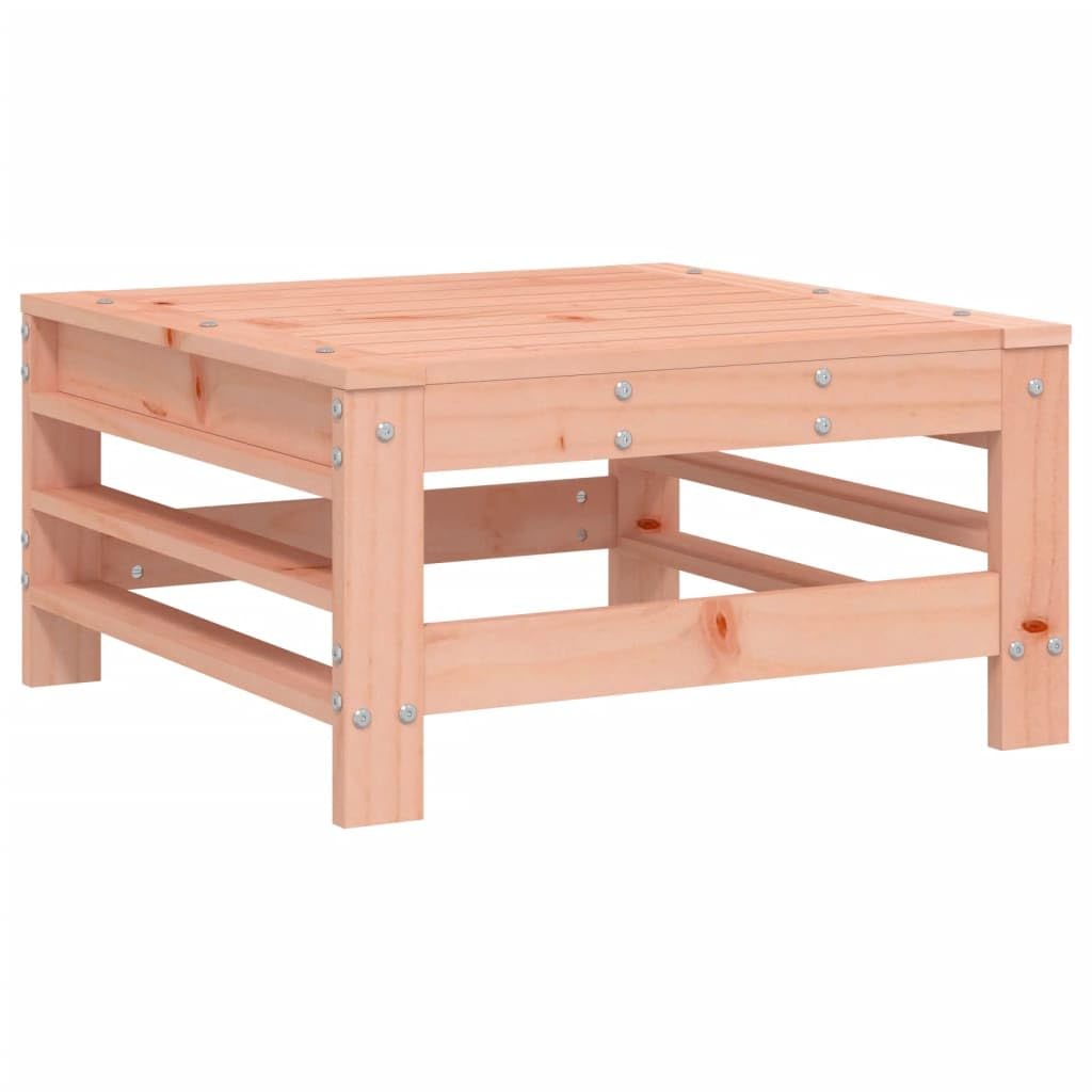 Set Salotto da Giardino 3 pz in Legno Massello Modulare Balcone | Salotto da esterno componibile con schienale per patio veranda e terrazza, struttura robusta per relax in famiglia.
