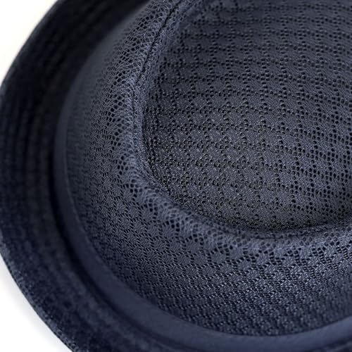 Image of The Hat Depot Unisex Light Weight Classic Soft Cool Mesh Pork Pie hat