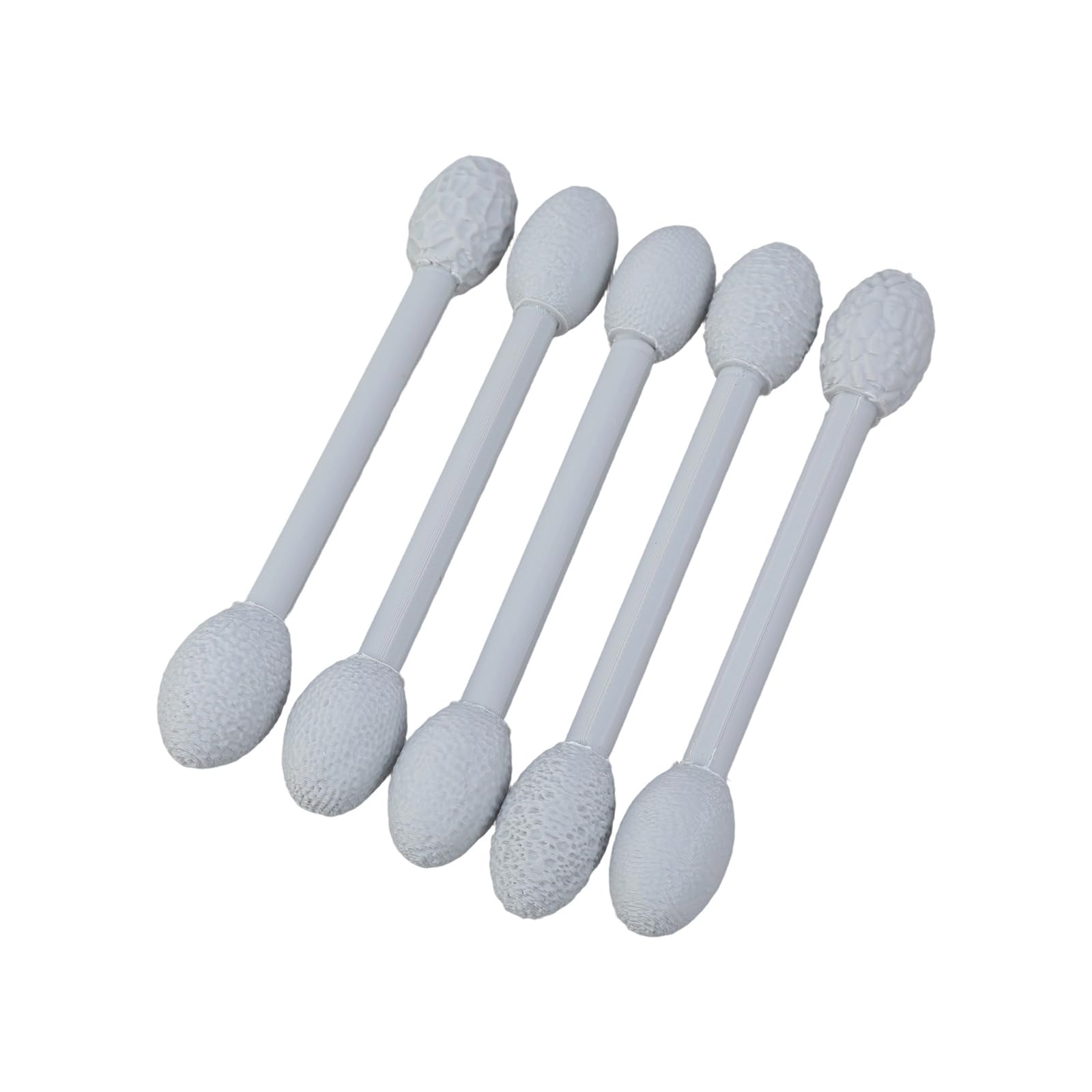 Xjdzineq 5Pcs Double Ended Pottery Clay Texture Tool Sculpting Ergonomic Grip Modelling Set