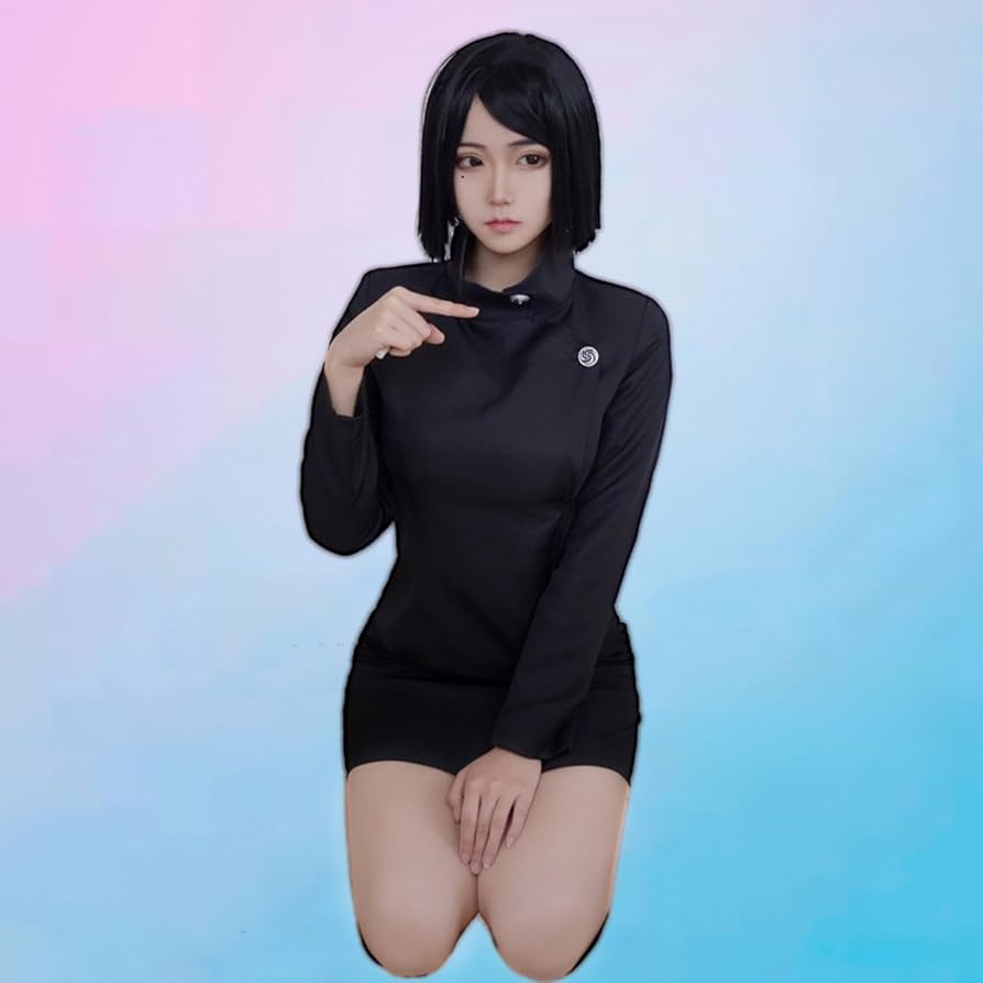 Amazon.co.jp: [Hushan] 家入硝子 コスプレ 制服 呪術廻戦