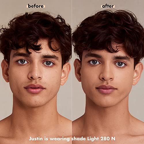 E.l.f. Camo Powder Foundation, Lightweight, Primer-Infused Buildable & Long-Lasting Medium-To-Full Coverage Foundation, Light 280 N #TOP5