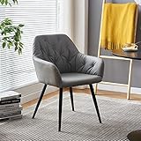 Bequeme Esszimmerstühle Hocker sind gut gepolsterte Sitze mit ergonomischer Form, mit Rückenlehne und weichem Sitz, damit Sie Ihren Körper entspannen und bequemer sitzen können