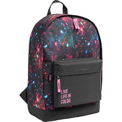 Tilibra - Mochila de Costas Académie Splashes Preta