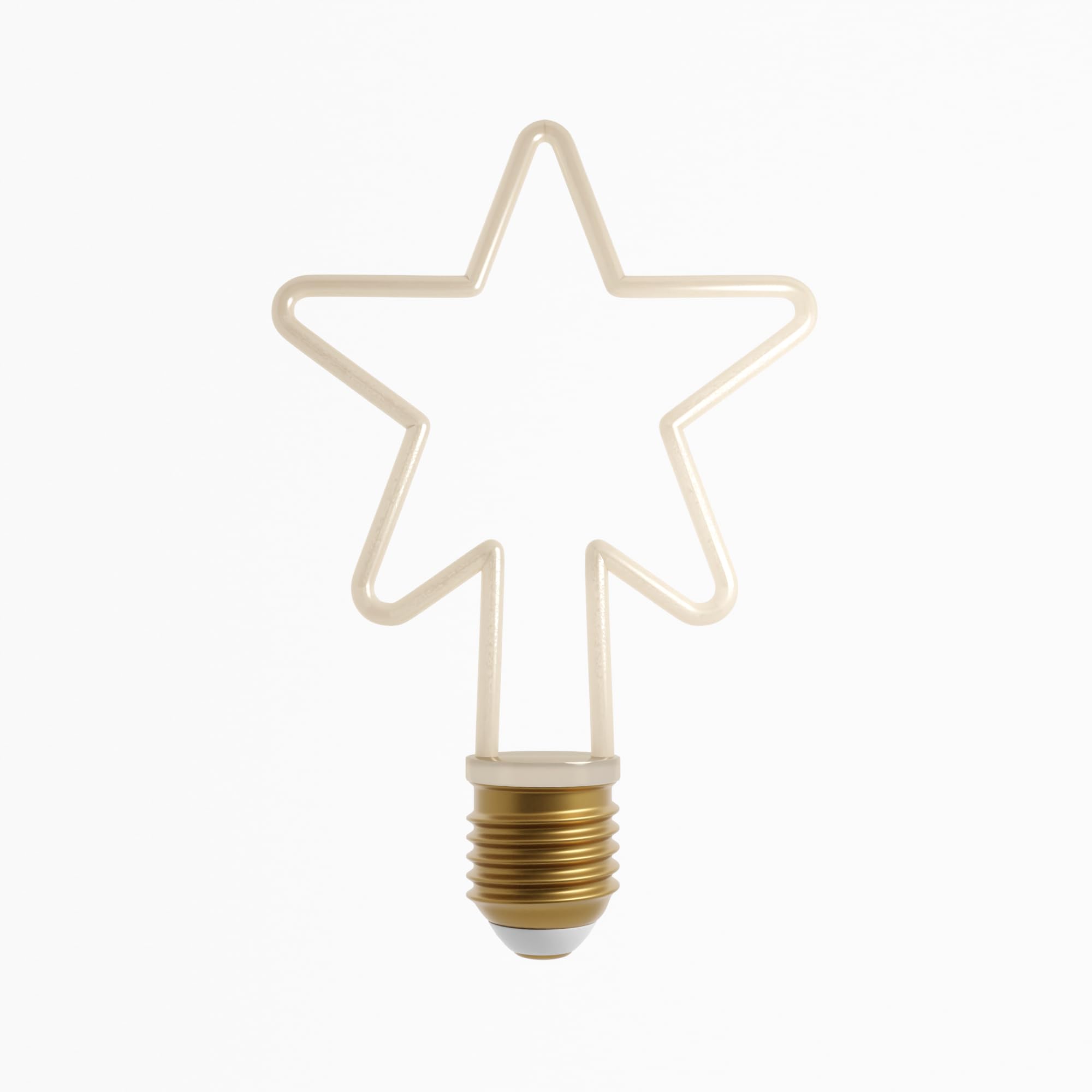 LEDSone 4W 8W E27 Retro LED Edison Bulb 220V-240V Vintage Soft Filament Bulb Holiday Night Light Christmas Home Decor Halloween Lights (Star Shape - 8W, 1 Pack)