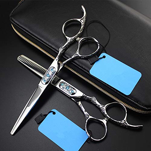 Ciseaux de coiffure contre les fourches en acier 440C