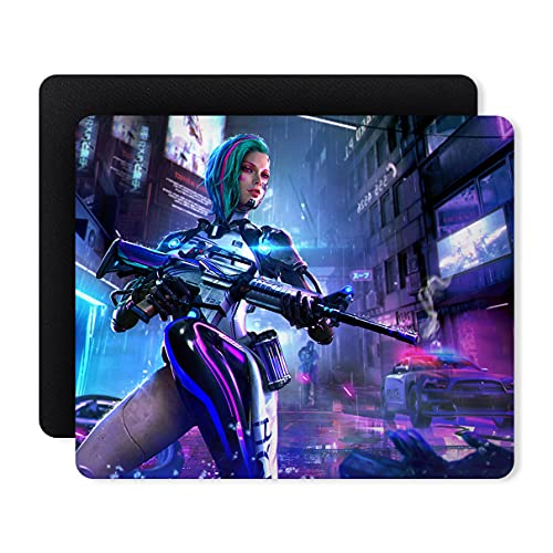 Image of Chiraiyaa Freefire Guns Designer Printed Premium Mouse pad with Anti-Skid Base and Smooth Gliding (9 in x 7.5 in)