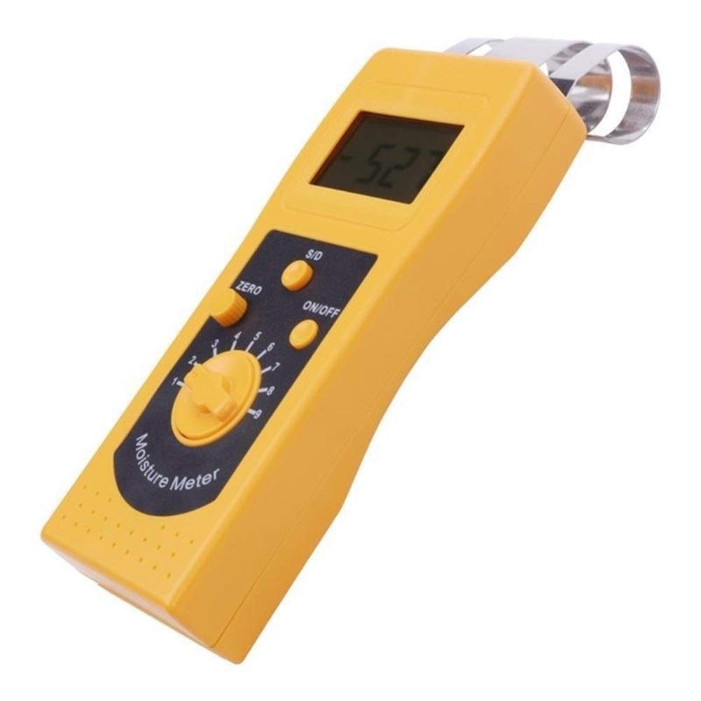 Moisture Meter, DM200P Digital Paper Moisture Meter Tester 0-50% Papers Hygrometer Portable Moisture Meter