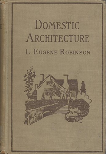Domestic Architecture (Hardcover) B001SQCB8E Book Cover