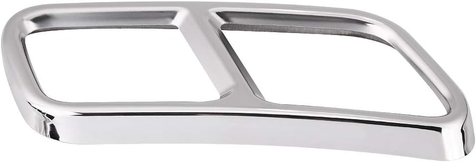 for w222 tip Gorgeri 1 Pair of Rear Pipe Cover Trim, Stainless Steel Car Pipe Trims for Replacement for Replacement S R Class W222 W251 2010-2017