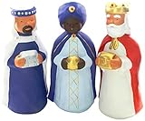 Pesebre: Kaspar, Melchior, Balthasar