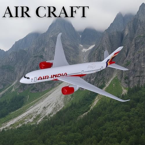Image of Air India New Airlines, diecast, Metal Aeroplane Scale Model Office only for Display, Size -16 cm-A320 ((New Air India)