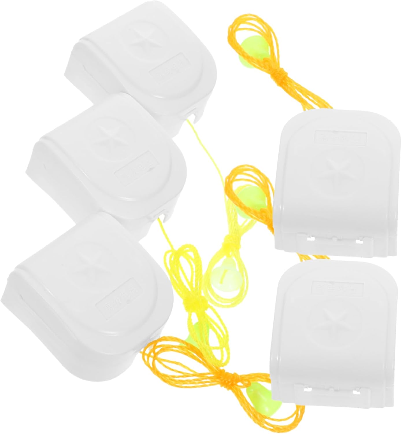 Pull Chain Switch Plastic 5pcs for Lamp and Ceiling Fan