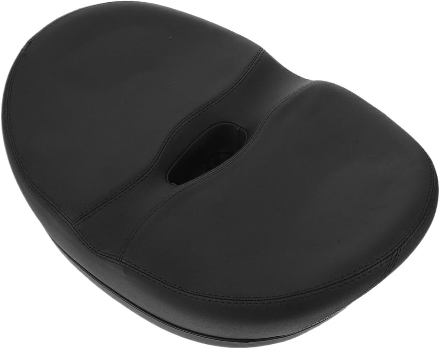 Noseless Hollow Bike Saddle Comfortable Padded Breathable Cycling Seat Universal for Mountain Road Bicycle Replacement