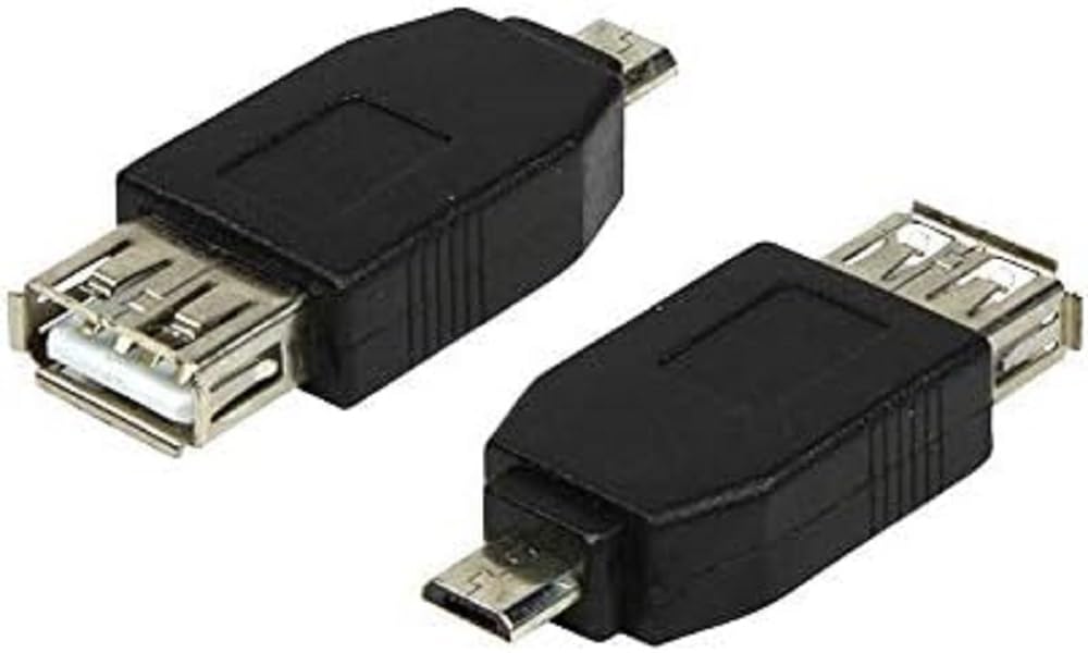LogiLink AU0029 - USB-adaptor - USB micro Typ - (M), USB Typ A (W) (USB 2.0), black