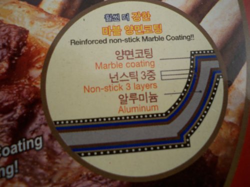 Ceramic Marble Coated Cast Aluminium Non Stick Fry Pan 28Cm(11 Inches) #TOP1