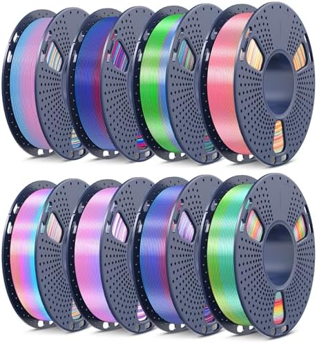 SUNLU PLA Plus Silk Rainbow 2.00kg