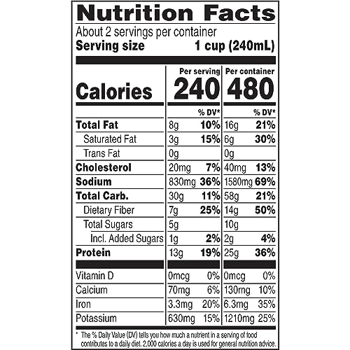 Image of Campbell's Chunky Hot and Spicy Chili With Beans, 16.5 oz Can (Pack of 5)