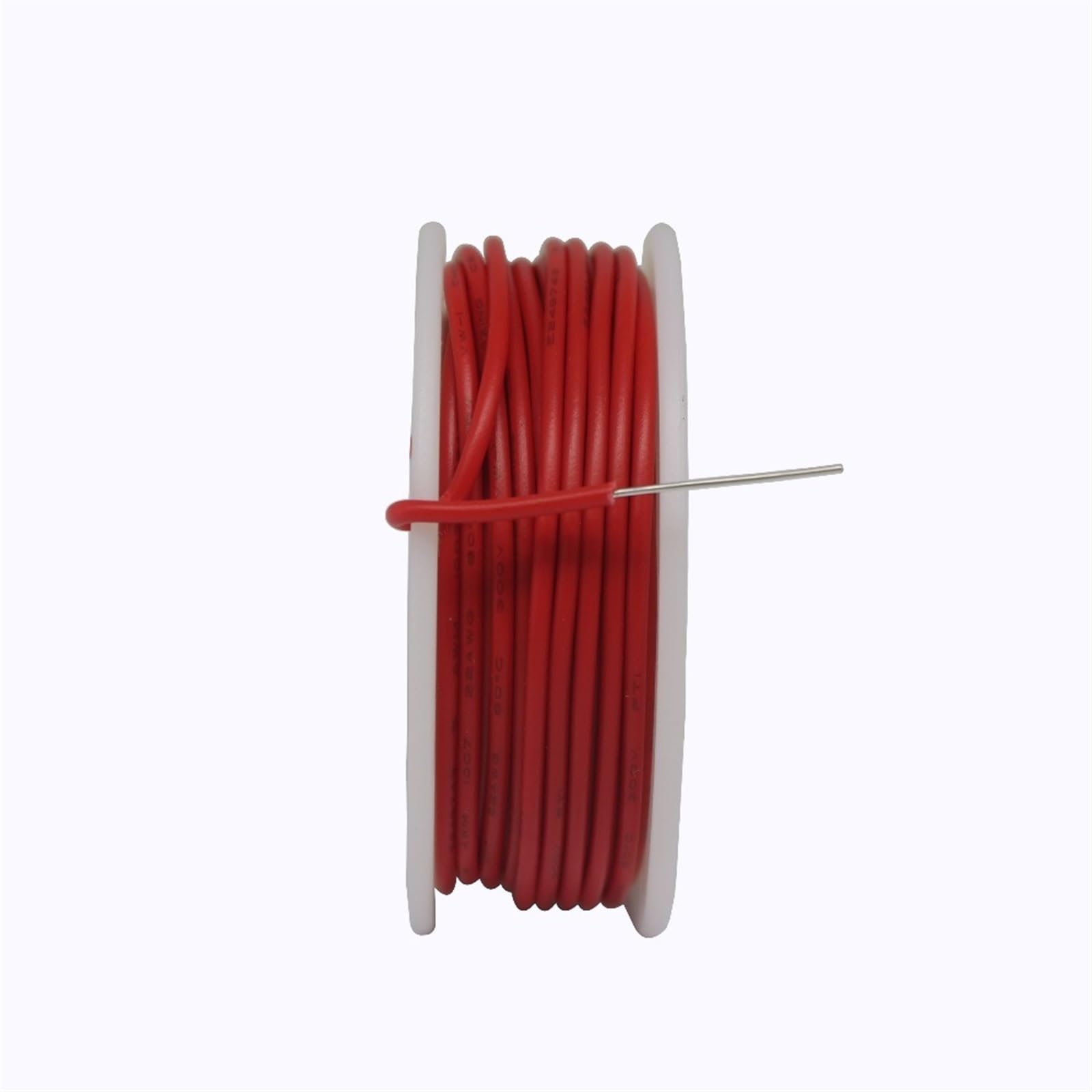 ELLANA Cable Flexible 8m 22 AWG Wire Electric Wire, 22AWG Gauge 300V Cable, 1007 PVC Solid Wire Kit Extension Connector(Color:RED)