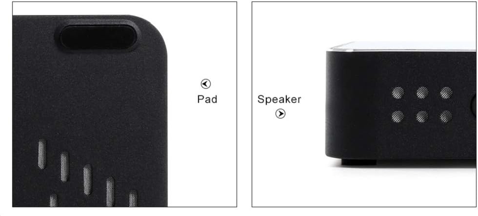 Close-up of the speaker and rubber pad on the PIPO X11.
