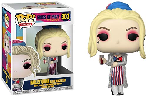 ¡Ya están disponibles en Funko Pop! Vinyl tus personajes favoritos de Aves de presa!Funko Pop! Harley Quinn (Máscara Negra)Presentada en una caja con ventanaMedida: 9,5 cmProducto oficial Funko¡Completa tu colección de muñecos Pop!