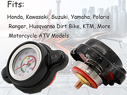 Jod TEMP-250 High-Pressure Temperature Gauge Radiator Cap thumb #1