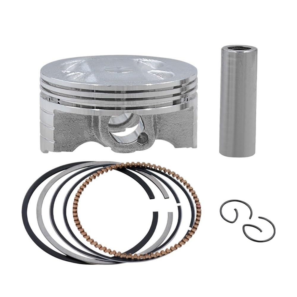 pist. Adatto for kit di fasce elastiche for cilindro con alesaggio da 62 mm del motore della motocicletta LC 135