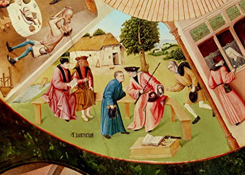 Affiche toile Tentation de Saint Boske pour habiller un grand mur vide
