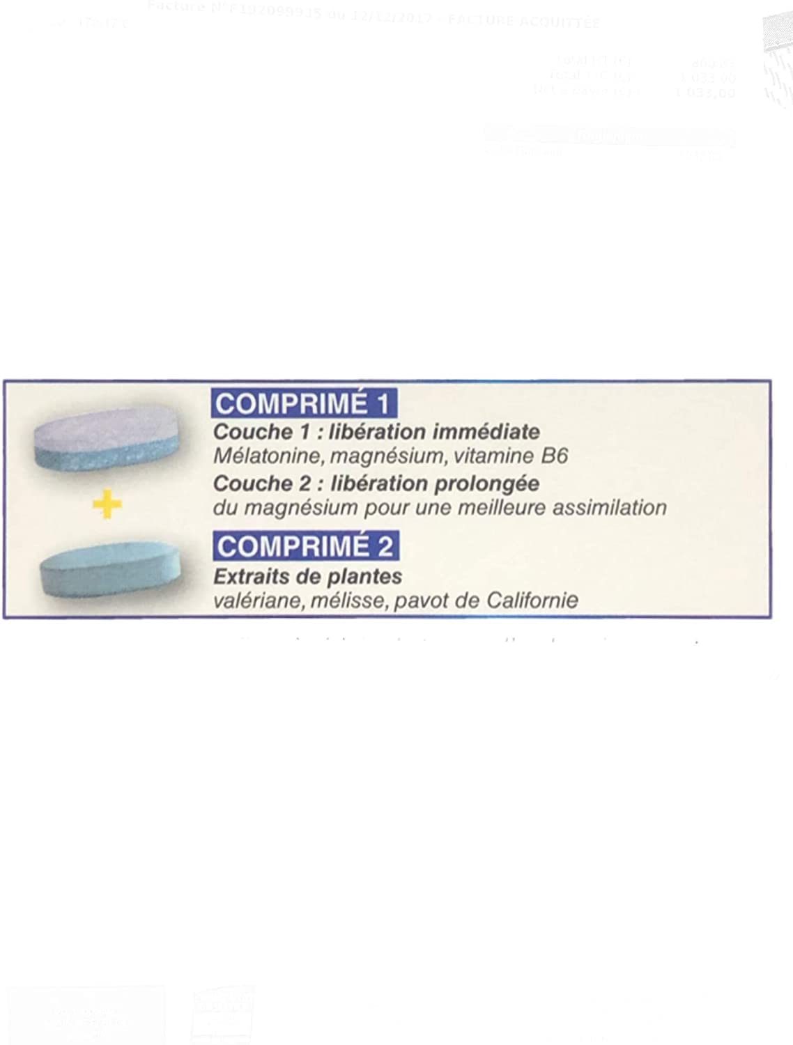 Mag 2 Sommeil Pack 2 Mois - NOUVELLE FORMULE - Difficultés d'endormissement, nervosité, fatigue - Lot de 4 x (15 comp LP + 15 comp. plantes)