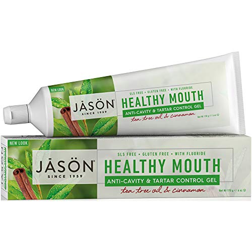 JĀSÖN Powersmile Anti-Cavity & Whitening Gel, Powerful Peppermint, 6 Oz, (J01540) image 4