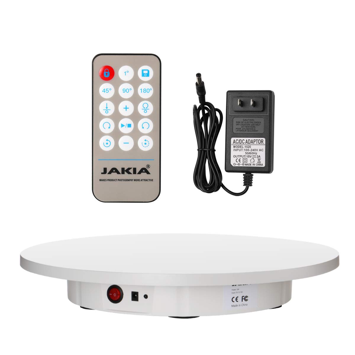2022 Christmas Electronics Jakia Photography Turntable [2022 Update Version Metal Cover] Heavy Loading  Product Display Remote Control 16.5 Inch Diameter 330 Lbs Heavy Loading  White Color_ Live Video Christmas Show Party : Amazon.com.au: Electronics