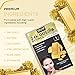 Azure Cosmetics 24K Gold & Retinol Anti Aging Under Eye Patches - Firming, Restoring & Deeply Hydrating Eye Mask - Reduces Fine Lines, Wrinkles, Dark Circles & Puffiness - Made in Korea, 5 Pairs