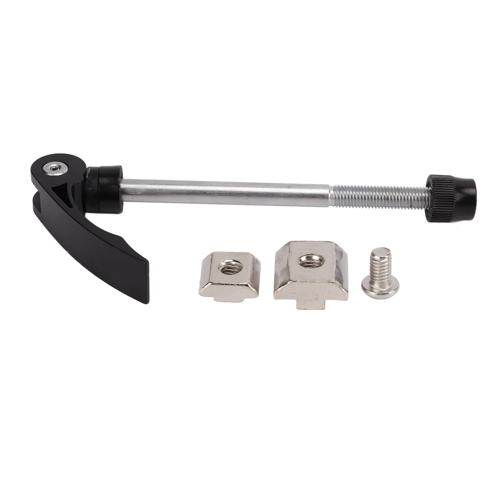 Portabici Auto Tetto, Supporto Forcella per Bicicletta,Versatile Supporto per Bici con Clip Fissa,Supporto per Ruota Anteriore per Bicicletta a Sgancio Rapido (Nero)