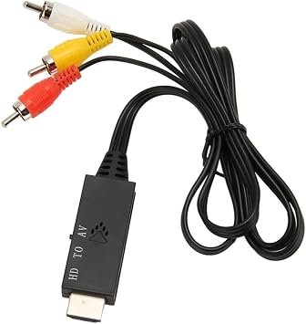 4875 HDMI to RCA AV 4K30Hz  evirici D n t r c  Adapt r