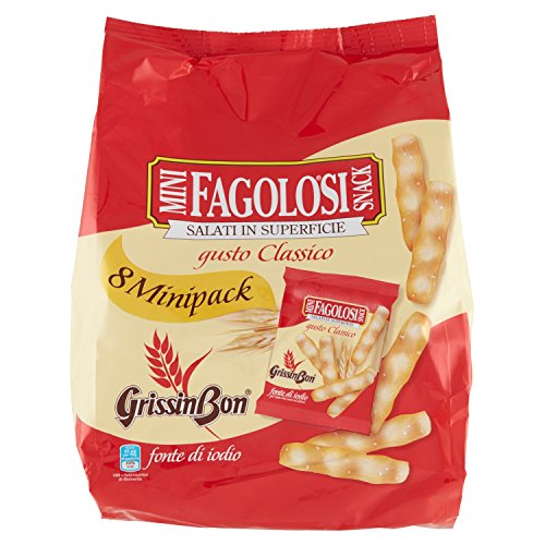 GrissinBon Mini Fagolosi Snack Classici, 165 g