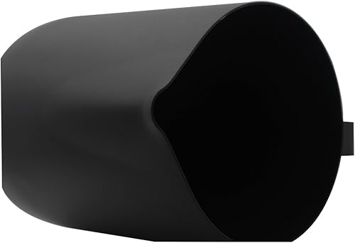 Miniatura 3 de Jarra de vapor de acero inoxidable de 20 onzas (20.3 fl oz), jarra de espuma de leche, crema para macchiato, capuchino, latte, para hacer arte,