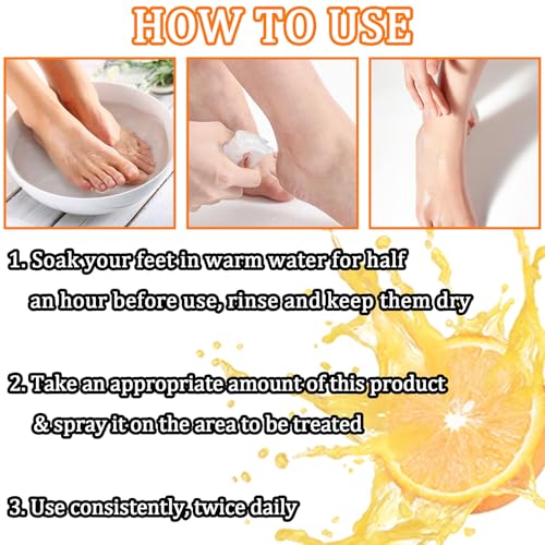 JunKuJK Spray Esfoliante Instantâneo de 100 ml para Remover Pele Morta, Hidratante Refrescante para