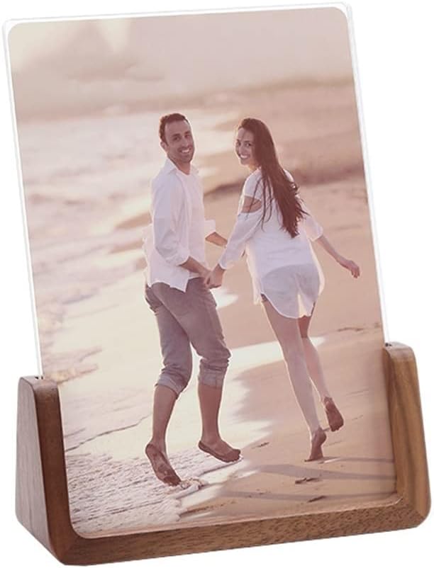 Photo Frame European Style Desktop Decorations Creative Fashion Bedroom Bedside Cabinet Photo Frame Display Pictures(C)