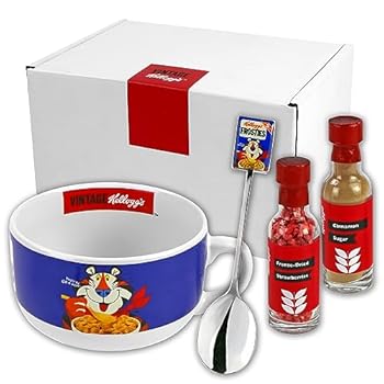 Kelloggs Cereal Bowl Set Frosties Vintage Kelloggs Design