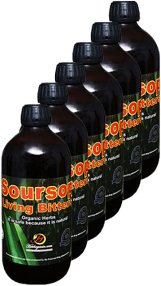 Herboganic Soursop Living Bitters 16oz (Pack of 6)