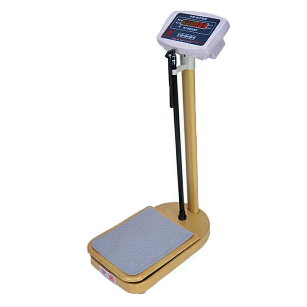 Precision Electronic Scale Height and Weight Scale LCD Display Thickened Anti-Slip Base Sturdy and Durable