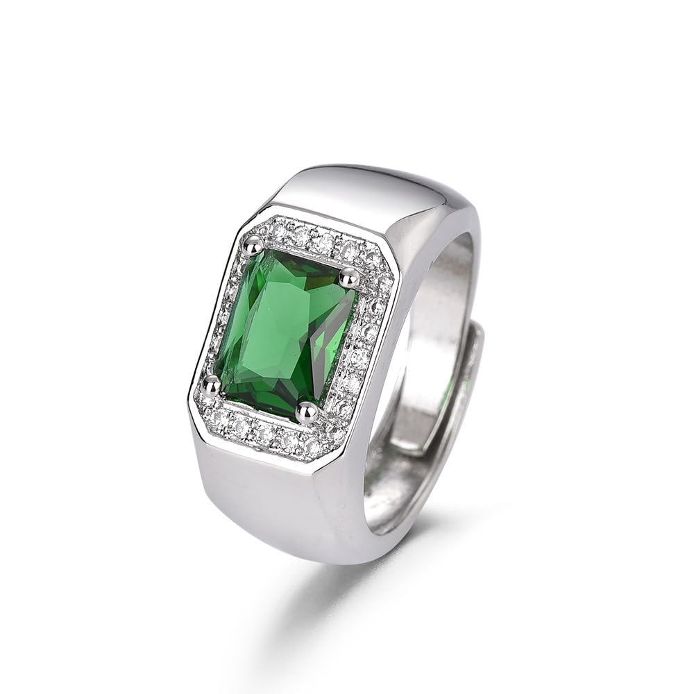 MYKI Amazing Diamond Ring For Men & Boys (Green) (B0CQ7PSQHF) Amazon Price History, Amazon Price Tracker