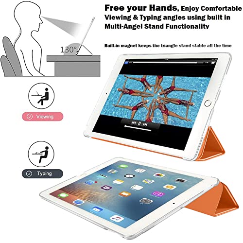 Image of DuraSafe iPad Pro 12.9 inch 4th Gen 2020 Cover A2229 MY2H2HN /A MY2J2HN /A A2069 MXAT2HN /A MXAV2HN /A MXAU2HN /A MXAW2HN /A A2233 MY3K2HN /A MY3J2HN /A MXFY2HN /A MXG12HN /A MXFX2HN /A MXG02HN /A - Orange