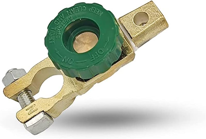 Top Post Master Switch, Battery Disconnect Switch 12v, for Auto Car RV Marine Boat Truck Vehicle,Battery Cutoff Switch