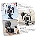 RORPOIR Smartphone Video Grip Stabilizer for Smooth Filmmaking Handheld Cage Led Microphone Mount for Mobile Filmmakers Compatible All Smartphones